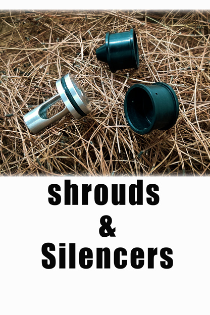 pcp shroud silencer